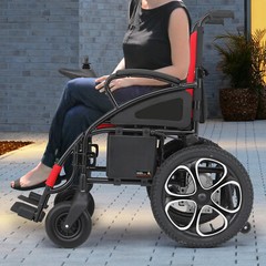 Used Folding Power Electric Wheelchairs FDA Mobility Scooter 20Ah Home Travel