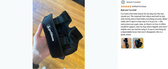 Dog Knee Brace for Torn ACL Pain Relief Support for Front or Hind Leg Large