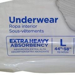 Attends 2 pk Extra Heavy Absorbency Underwear Diapers L 44″-58″ 36 Count