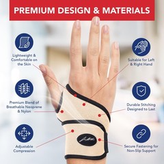 Doctor Developed Wrist Brace Wrist wrap for Carpal Tunnel Arthritis,Tendonit…