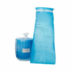 McKesson Twist Closure Emesis Bag 6-1/2 X 15 Inch 40 oz. 16-EB40FLOZ 100 Ct