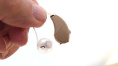 MINI new programmable DIGITAL RIC HEARING AID LEFT 4 programs 12 bands 6 chan