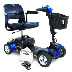 Pride Mobility S74 Go-Go Sport 4-Wheel Electric Mobility Scooter For Adults