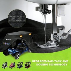 Upgraded Mobility Scooter Storage Coverhicover Heavy Duty 600D Oxford Fabric