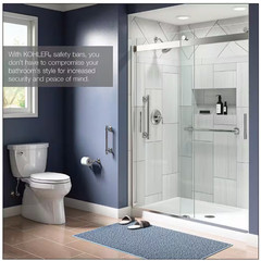 Kohler Arsdale Grab Bar in POLISHED CHROME Nickel 9″ R27237-PC Bathroom