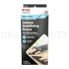 CVS Health Firm Support Sm/Med Deluxe Stabilizing Wrist Brace