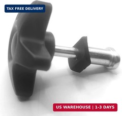 Pacify 2 Pack Replacement Adjustment Star Knobs for Rollator Walker Guardian Wal