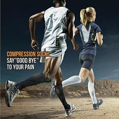 Copper Infused Compression Socks – Support Stockings with Odor Control S-XXL
