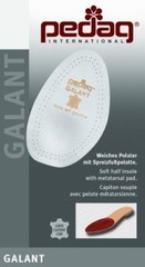Pedag Galant 144 arch support, forefoot metatarsal pads splayfoot care for women