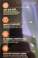 Compression Hosiery Or Compression Socks For Men or Women. 4 PAIR. Size L/XL