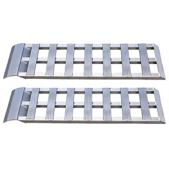 Aluminum Loading Ramps – Set of Two 40-Inch x 11-Inch Ramps for ATVs,