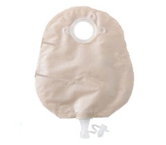 Natura + Two Piece Urostomy Pouch With Soft Tap, 10 Inch Length, Box of 10