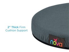 NOVA Swivel Seat Cushion for Car or Chair, 360 Degree Pivot Disc for Easy Tra…