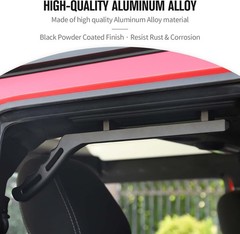 Rear Grab Handles Aluminum Grab Bars Compatible with Jeep Wrangler 2007-2018 …