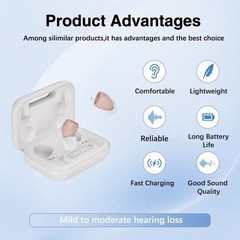Hearing aids，Noise reduction，Virtually Invisible，hearing loss, ITE Amplifier