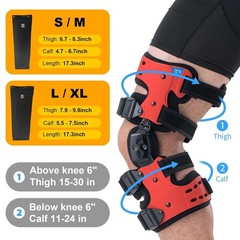 Universal L Red Unloader Knee Brace with Anti-Slip – Empower Your Mobility Today