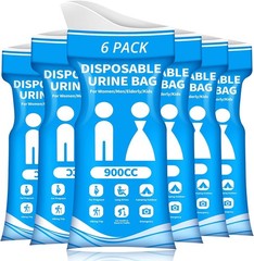Travel-Friendly 900ML Urine Bags for Men & Women – Leak-Proof Eco-Friendly