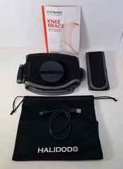 HALIDODO Red Light Therapy & Vibration Rechargeable Massage Knee Brace (K508)