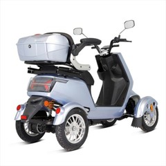 4 Wheel Mobility Scooter for Adult 800W Electric HeavyDuty Scooter 500lbs Silver