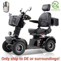 Four Wheel Travel Mobility Scooter 500W 48V 20AH Battery Motor for Adult Senior