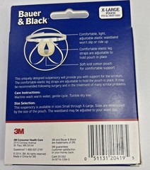 1 Bauer & Black 201352 3M Suspensory with Leg Straps X-Large