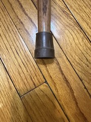 Brazos 34″ Handcrafted „Twisted Oak“ Handcrafted Wood Walking Stick