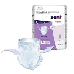 Seni Disposable Underwear Small Heavy 22 Ct