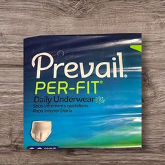 5 Pack – Prevail Per-Fit Daily Protective Underwear, Medium, 100 Count in Total
