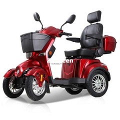 4 Weels Heavy Duty Mobility Scooters 500lbs Capacity 800W 60V20A w/Remote Key