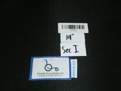 FUTURE PRISM BASIC BACK FOR POWER PLUS MOBILITY WHEELCHAIR SIZE 19 IN