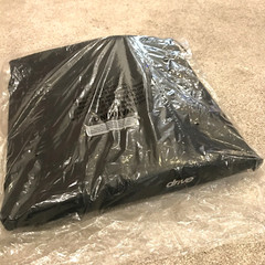 Drive Wheelchair Lumbar Support Back Cushion 18x17x2.5 General Use wStraps 14889