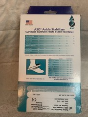 Med Spec ASO Ankle Stabilizer – Size Small, Black New