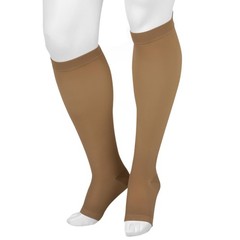 Juzo Basic 4411 Knee-High 20-30 mmHg Open Toe Size II Regular, Beige