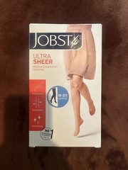 Jobst Ultra Sheer Medical Compression Stocking 15-20mmHg Sz#XL Dark Grey