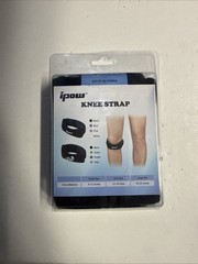 IPOW 2 Pack Knee Pain Relief & Patella Stabilizer Knee Strap Brace Support for