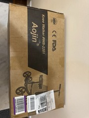 Aojin Knee Scooter for Adults for FootInjuries, 300lbs Capacity