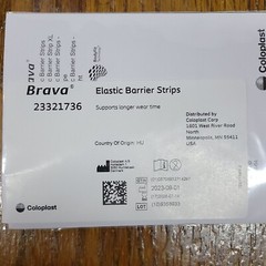 Brava Elastic Barrier Strips 4 count XL 23321736 Y shaped expires 7/2026