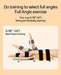 Wrist Joint Rehabilitation Training Device,Palm Flexion/Dorsiflexion,Full-Angle