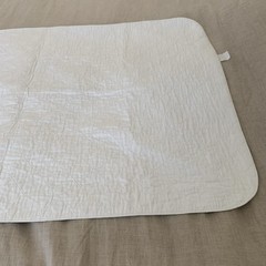 Adult Kids Waterproof Changing Pad Baby Blue 49.5×32.5 in Washable Reusable