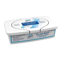 Flush Away Adult Flushable Personal Wipe 9 x 13″ 1321 1 Pack 60 Wipes