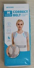 Posture Back Corrector Belt Brace For Help Correct Spine M 35-40 Inch Chest