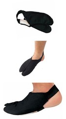 Half-Tabi japanese kendo Foot protector TOE protector leather sole sell in 1pc