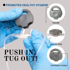 O2 Fresh Oxygen Supply Tubing Holder Nasal Cannula Cover For Oxygen Tank