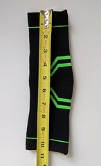 Jupiter Foot Sleeve Pair Small Black Green S Compression Wrap Plantar Fasciitis