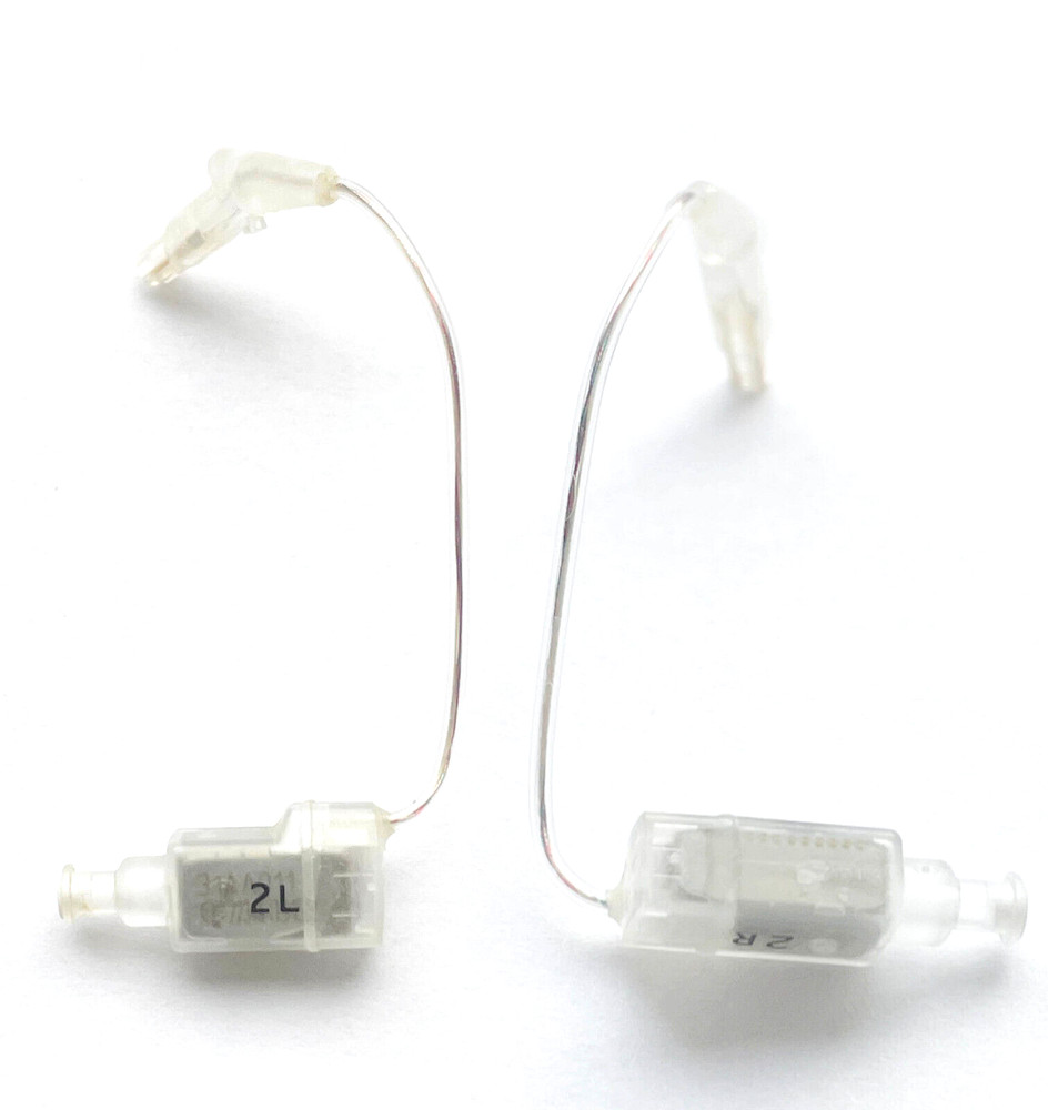 Used, Pair of Oticon Speaker Units Minifit Wire, Size 2, 100dB – USA Shipping