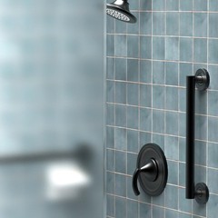 Aquachase Ada Compliant Grab Bar 500Lbs Weight Support For Bath Safety 16 Inch