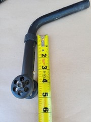 Quickie Wheelchair ANTI TIP TIPPERS WHEELS Wheelie Bars Parts Used Qxi 2 Nitrum