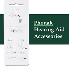 20PCS Power Dome Medium Hearing Aid Accessories for Phonak – Clarity and Comfort
