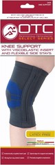 OTC Knee Support Compression Gel Insert Flexible Side Stays (Multicolor) Small