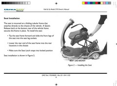OWNER’S MANUAL – Fold & Go 370 also sold as a Rascal 370 Scooter